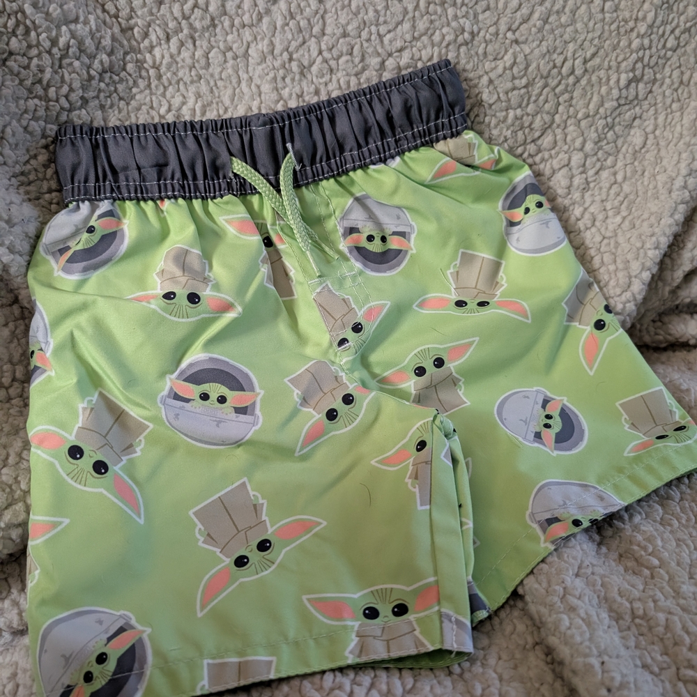 Disney Grogu 2T Swim Trunks &Top - Picture 2 of 9
